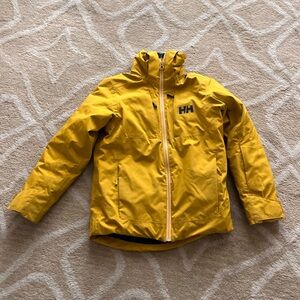 Helly Hansen Mustard Yellow Outdoor Jacket